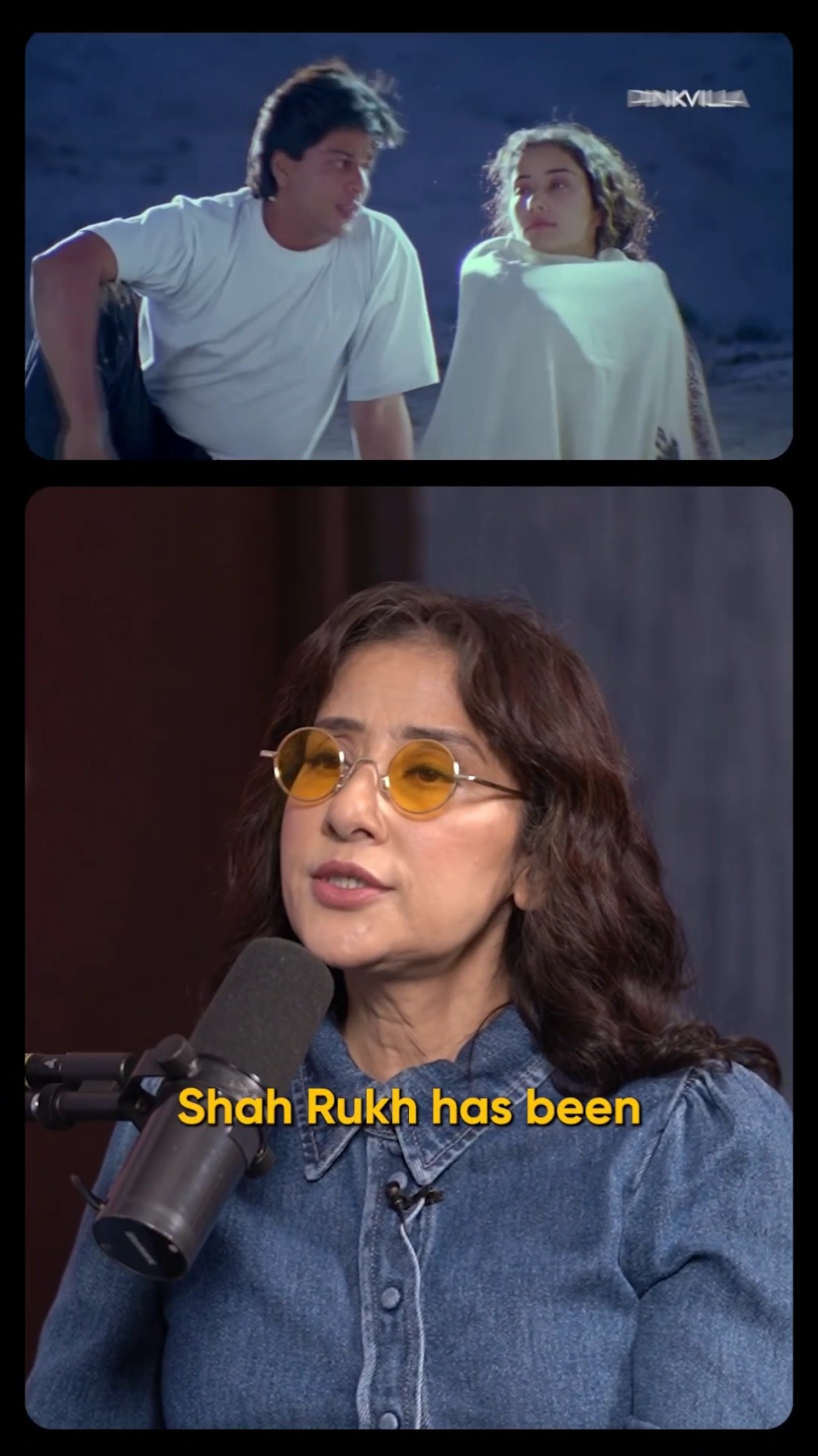 Shah Rukh Khan Gave THIS Advice To Manisha Koirala ? #shorts #bollywood #trending #motivation #srk
