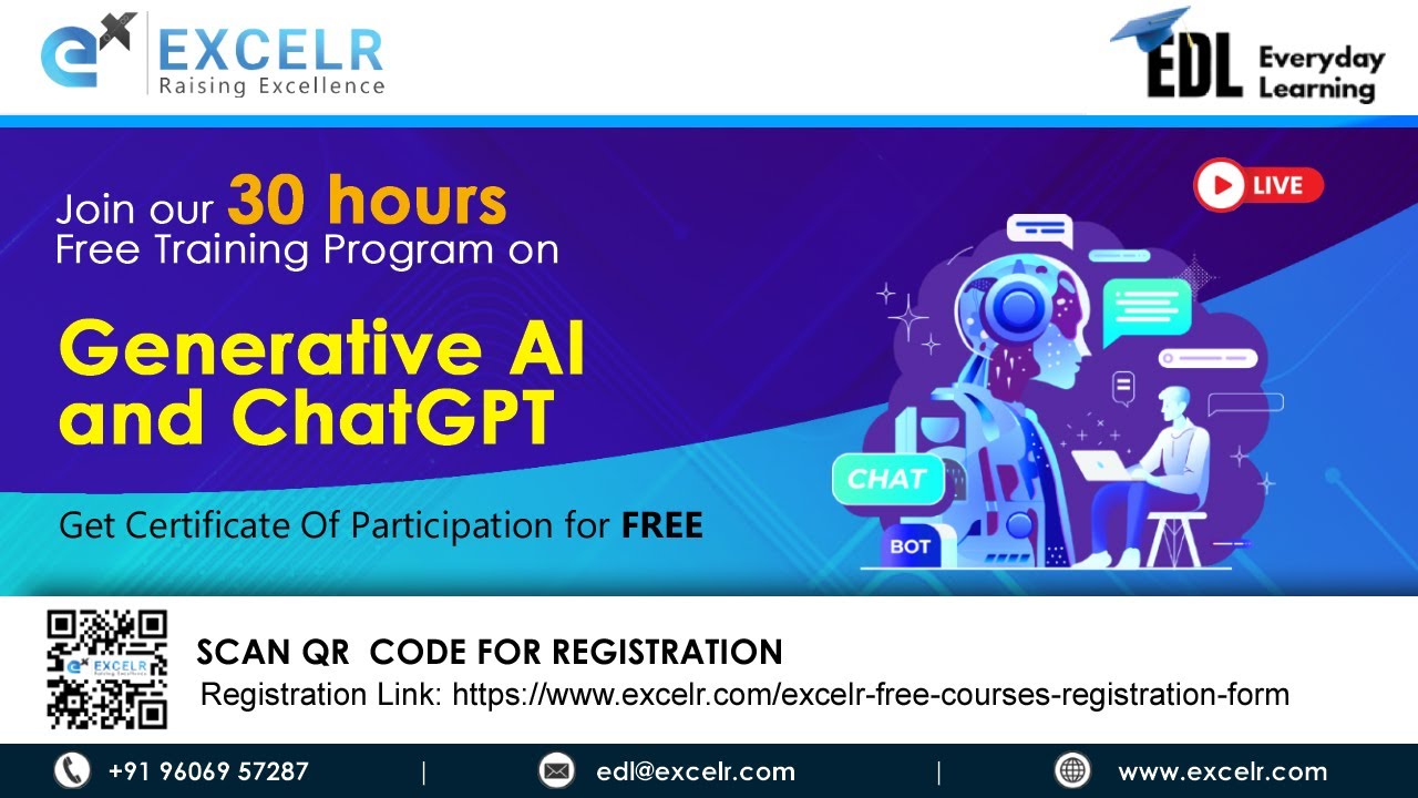 Generative AI and ChatGPT | EDL I Day 2 - YouTube