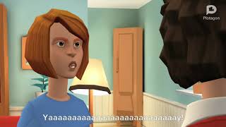 Rosie Misbehaves At Breakfastgrounded