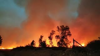 Le nord du Maroc à son tour touché par de violents feux de forêt