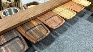 Wyrmwood Modular Game Table: Hobby Shelf and New Wood Comparison (first impressions)