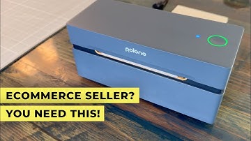 POLONO PL80E Bluetooth Thermal Shipping Label Printer