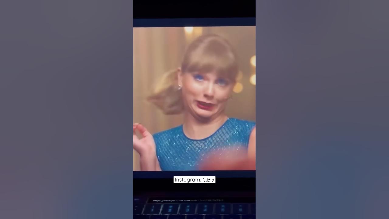 This Is Taylor Swift’s CRAZIEST video😂 #taylorswift #musicvideo #comedy #shorts #midnights