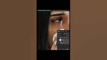 Make realistic tears in Photoshop| #shorts #photoshop