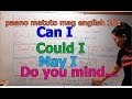 Can I Could I May I -English Grammar Lessons For Beginners