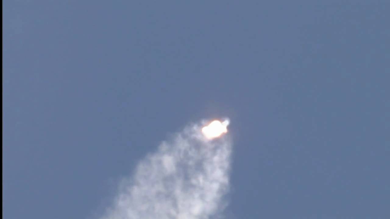 Shockwaves Visible as ATLAS V Rocket Carrying SDO Breaks Sound Barrier