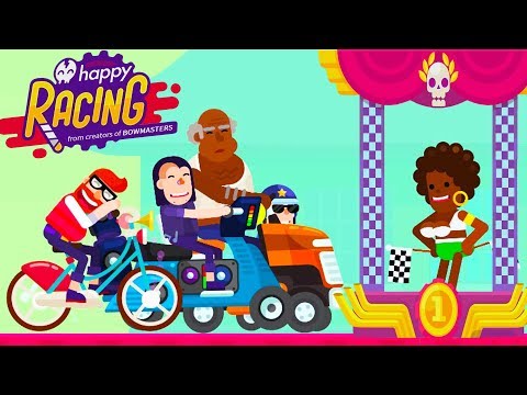 Безумные ГОНКИ на ВЫЖИВАНИЕ! Игра Happy Racing Прохождение от Cool GAMES