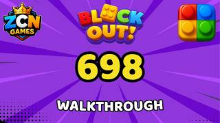 Block Out Level 698 Walkthrough | Full Solution