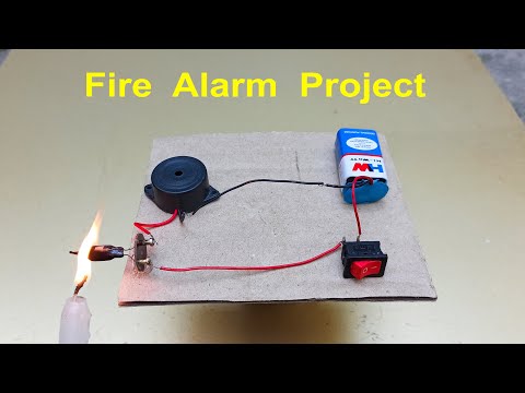 How to Make Fire Alarm Science Project, Science Exhibition Project For Class 6