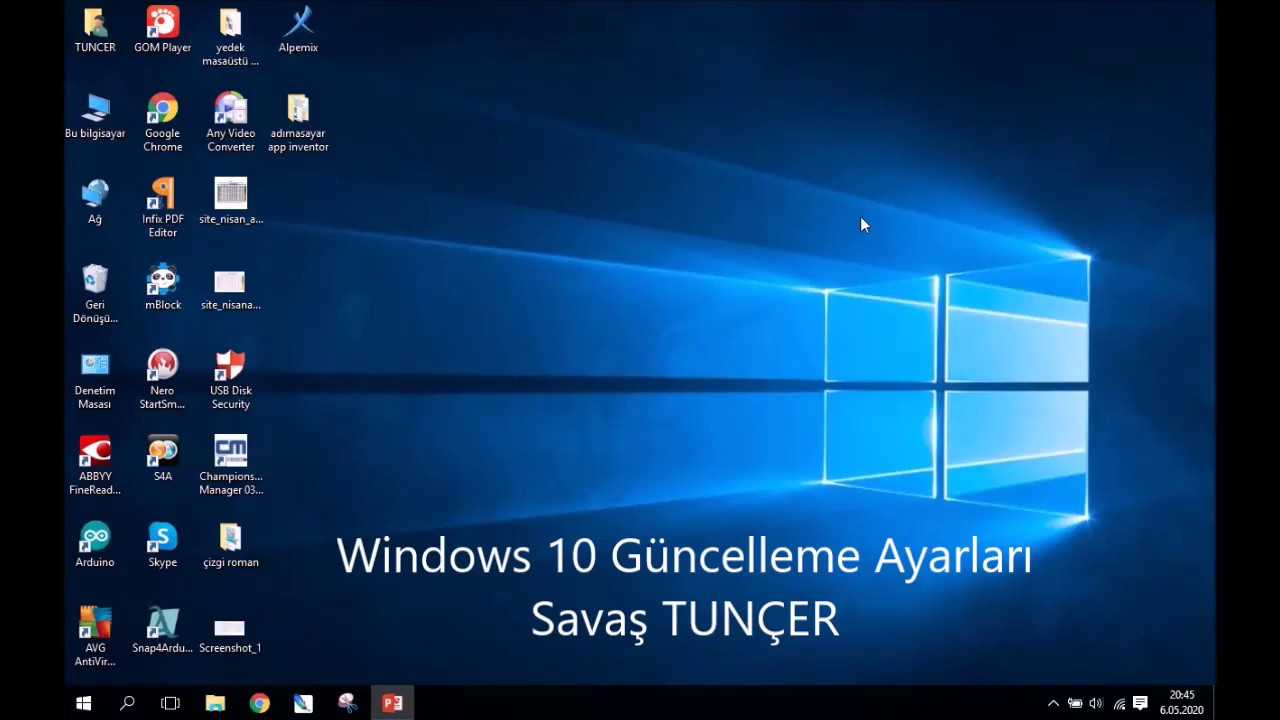 Windows 10 güncelleme 1909 indir