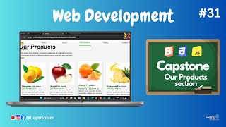 Crafting the Falwala.com Our Product Section | Web Development Capstone Project - Part 6