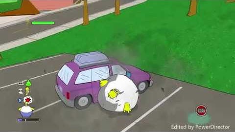 The Simpsons Game Free Roam After the Game part 7