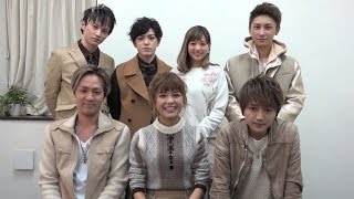 AAA is in charge of the Japanese image song! Message from