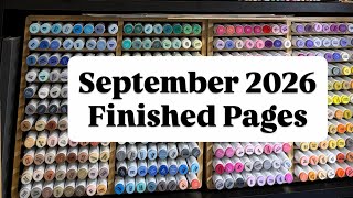 September 2026 Finished Pages