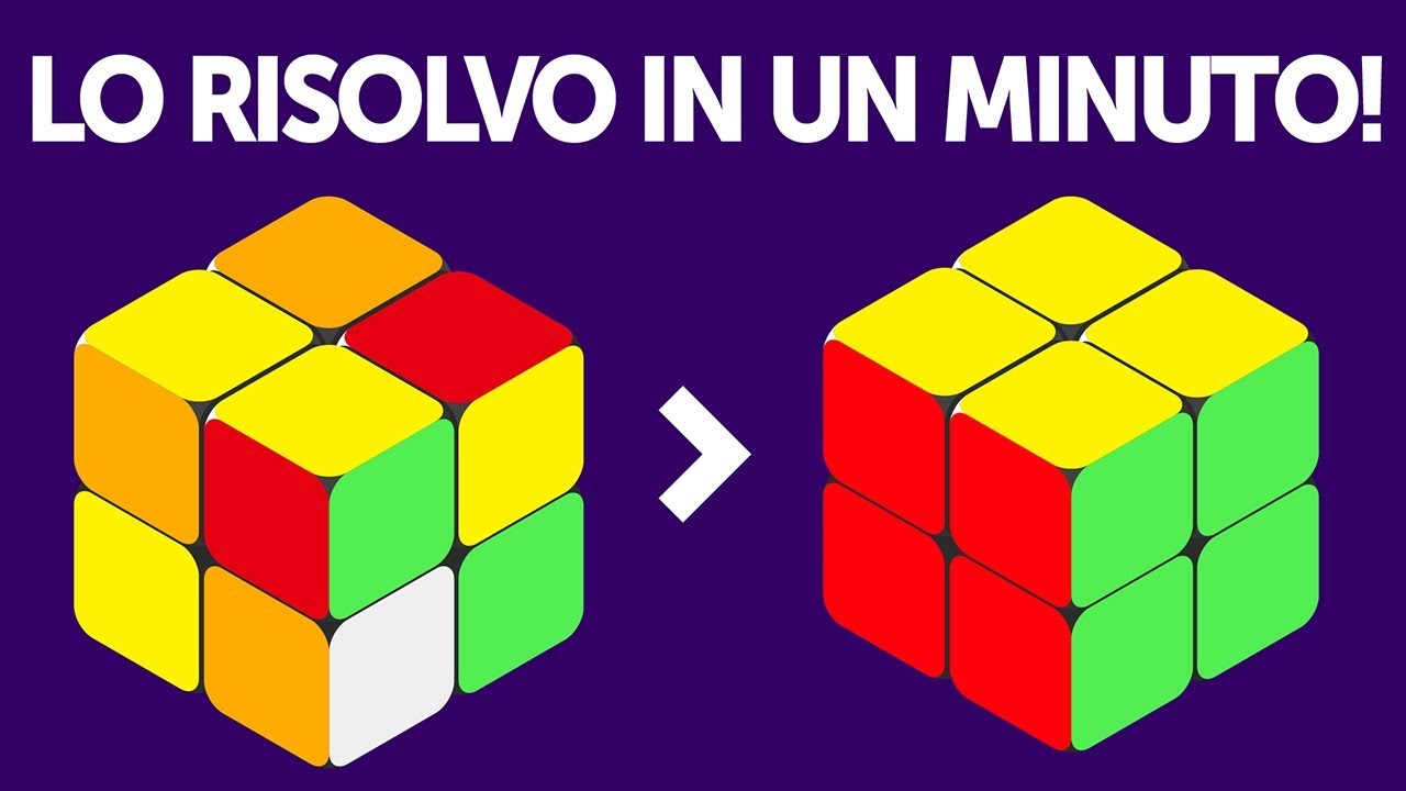Come Risolvere il Cubo di Kubrik 2x2 | Il Metodo più Semplice - YouTube