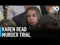 Karen read trial  witness accounts continue dna evidence presented