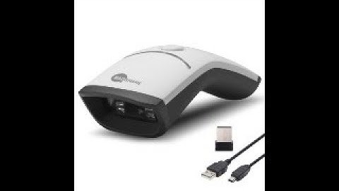 BAOSHARE bluetooth+2.4G wireless 1D&2D barcode reader scanner