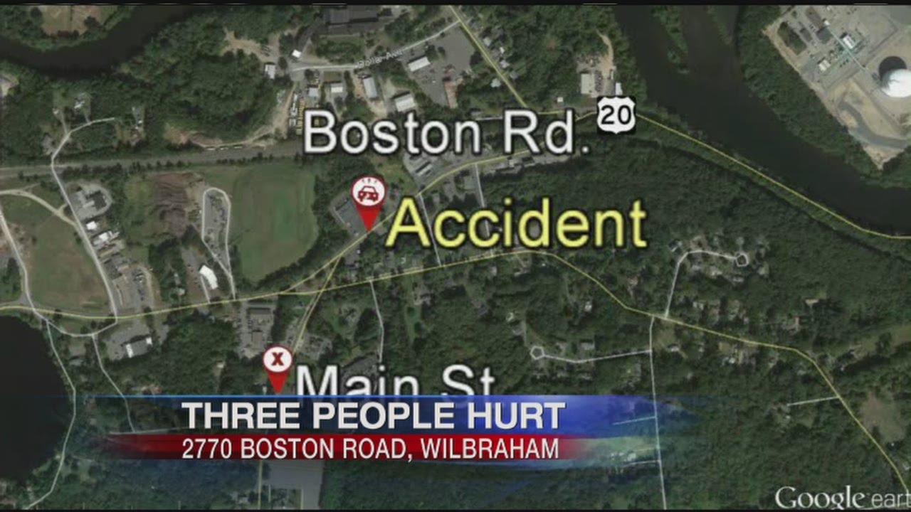Wilbraham accident sends three to hospital YouTube