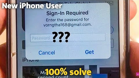 Sign in required please enter your apple id and password