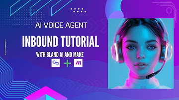 Make Your Own AI Receptionist! Bland AI & Make.com Tutorial for Inbound Calls #AIVoice