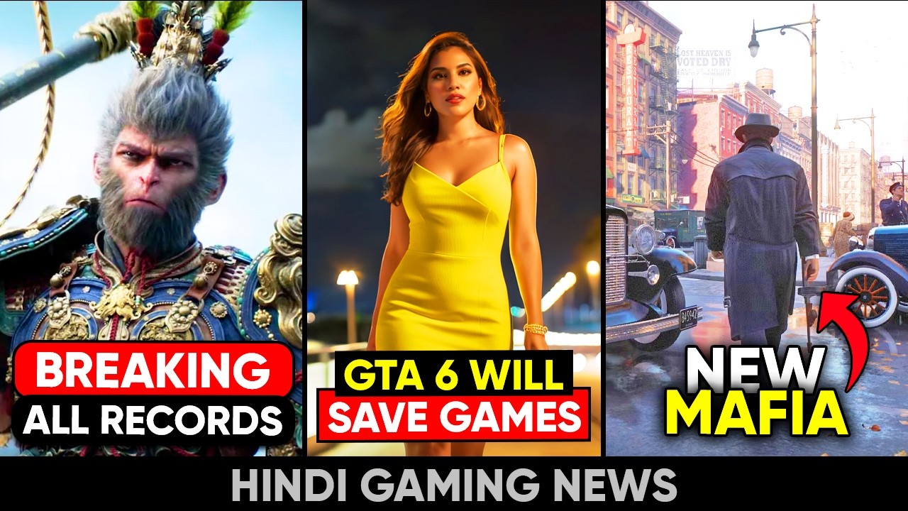 GTA 6 To Save Gaming 😱, Free Game, New Mafia Game, Wukong Breaking Records, Valorant | Gaming News 2