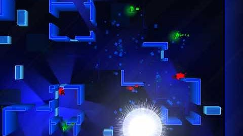 Frozen Synapse: drakfyre (green) vs AI (red) - Extermination