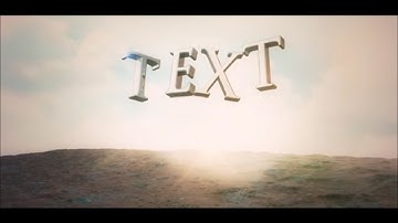 FREE Professional Cinematic After Effects & Cinema 4D Intro Template #612 + Tutorial