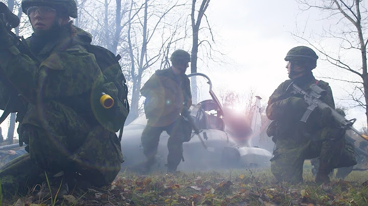 Qualification militaire de base (QMB) des Forces armées canadiennes