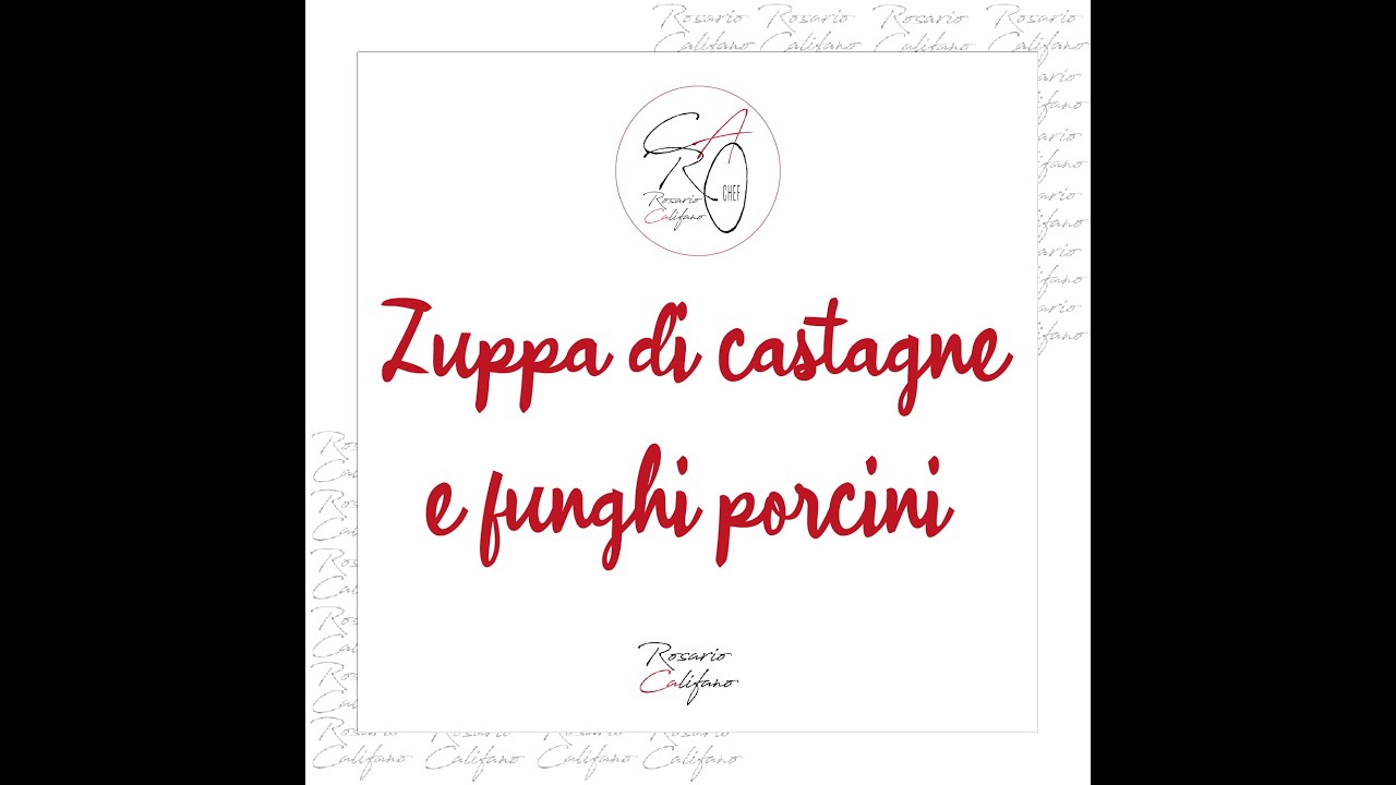 zuppa di castagne funghi porcini
