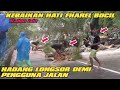 Detik - detik Longsor !!! Fharel Bocil Beranikan Diri Untuk Menolong Pengguna Jalan di SitinjauLauik