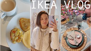 IKEA VLOG. На завтрак в Икея, прогулка по магазину и весенние новинки 🤍