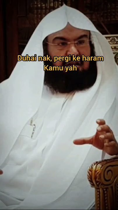 kisah syekh Sudais karena doa ibunya sekarang menjadi penjaga dua masjid suci Makkah dan Madinah
