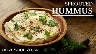 SPROUTED HUMMUS 🌱  - BY OLIVE WOOD VEGAN 🕊️