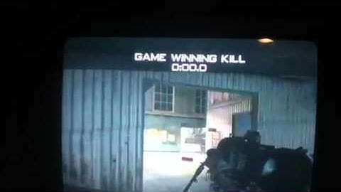 Sweet no scope killcam