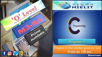 Program to Check Prime Number in C (HINDI) | Program to check whether a number is Prime or not in C.