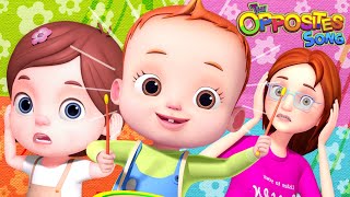 opposites song and more nursery rhymes kids songs baby ronnie rhymes learning videos for kids