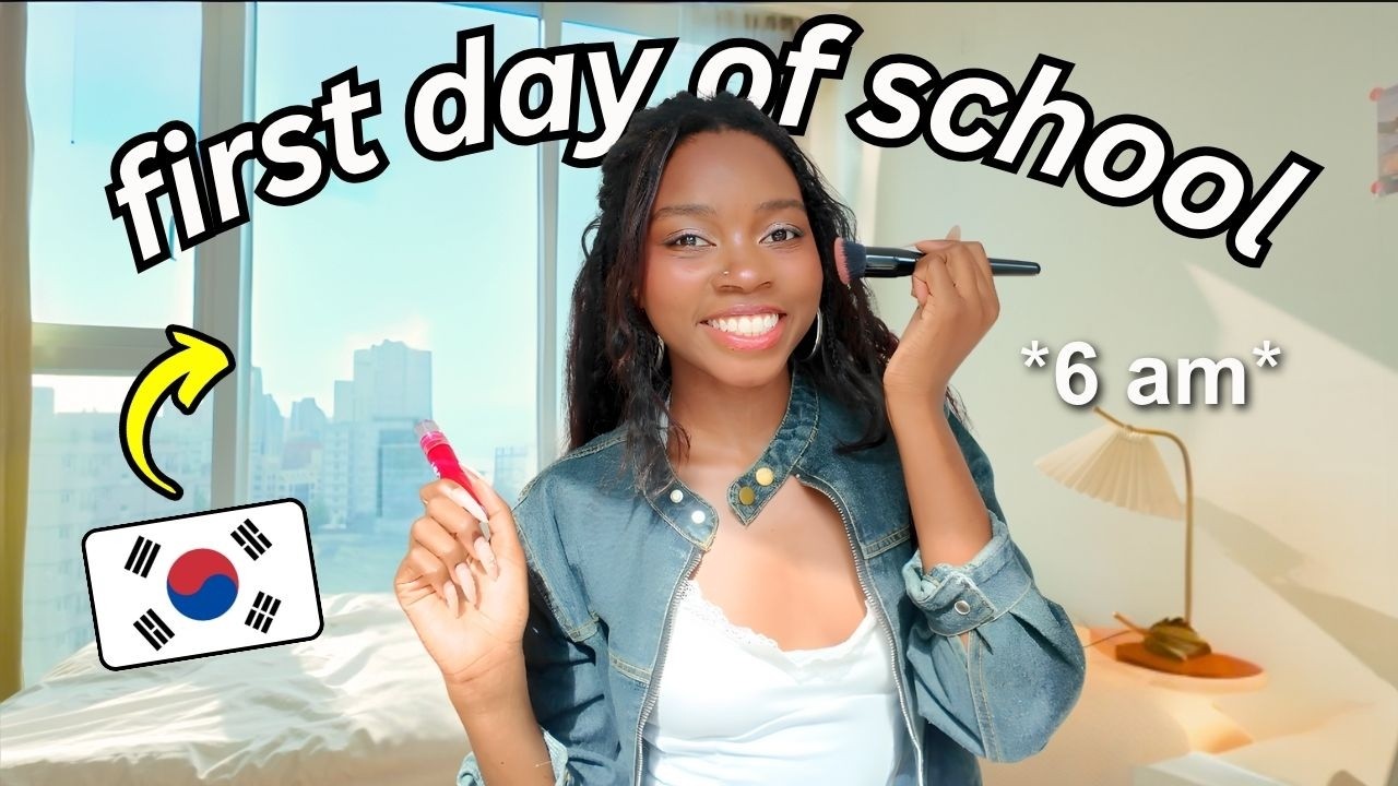 GRWM: ПЕРВЫЙ ДЕНЬ В КОРЕЙСКОМ КОЛЛЕДЖЕ 🇰🇷 *студент по обмену @KU*