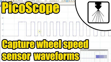 How to capture a wheel speed sensor waveform using a PicoScope #1219