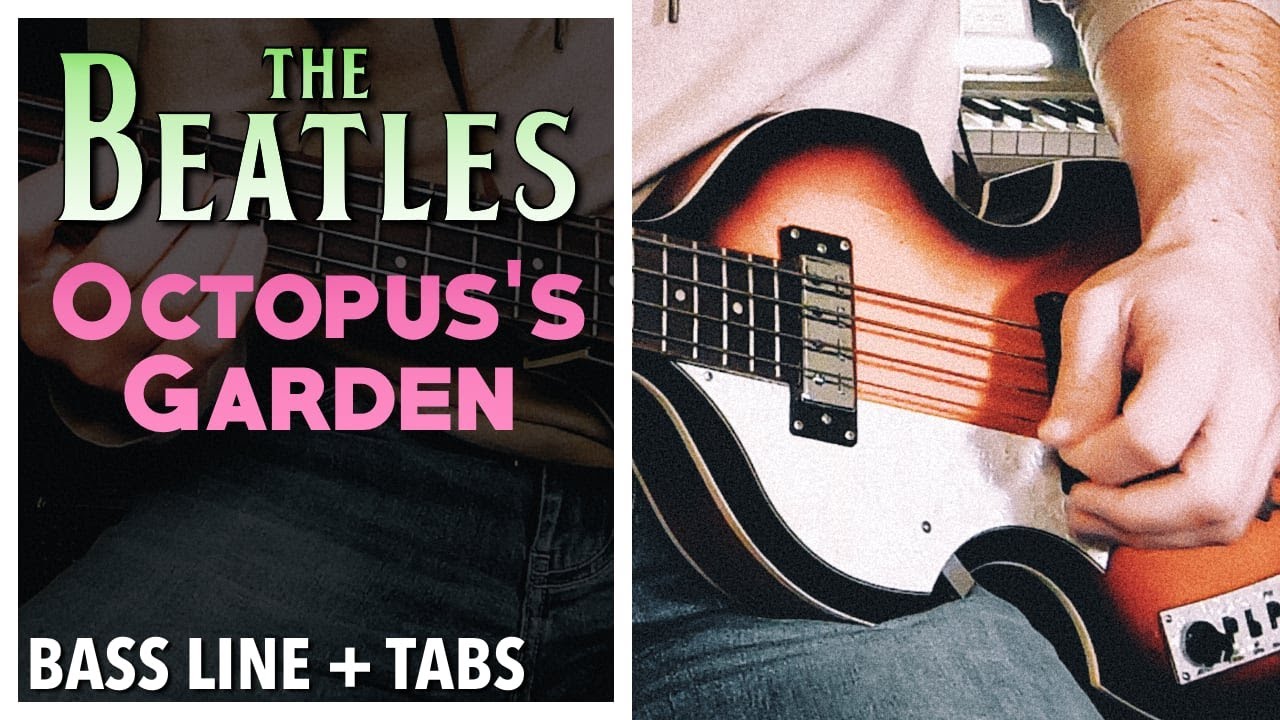The Beatles Octopus's Garden /// BASS LINE [Play Along Tabs] YouTube