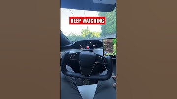 ⚠️*TRUSTS TESLA AUTOPILOT*⚠️ IMMEDIATELY REGRETS IT & ALMOST GET HIT😳🥵 Would YOU?! #Shorts