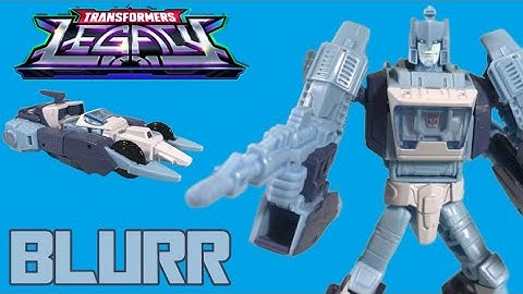 Deluxe Class Blurr Review - Transformers Legacy Velocitron Speedia 500 Collection
