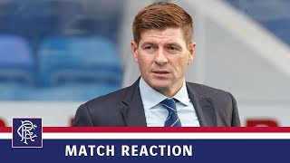 REACTION | Steven Gerrard | Rangers 6-0 St Joseph's