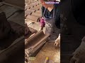 From Clay to Roof Tile! Watch Workers Shape Perfect Half-Round Tiles!
