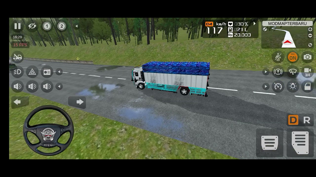 New BUSSID Game Mods | JCB, Truck, Car Unlimited Driving | Best Map Mod 2025