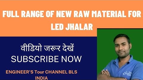 full range of new raw material for LED jhalar all types of SMPS  #ENGINEER