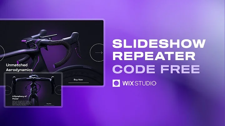 Master The Wix Studio Slideshow Repeater - Step-by-step Tutorial #wixstudio