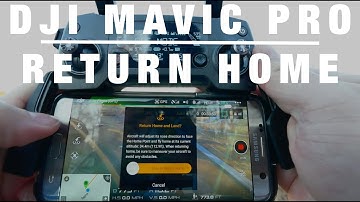 Tutorial: DJI Mavic Pro // Return To Home