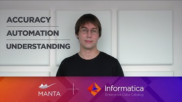 MANTA + Informatica Enterprise Data Catalog