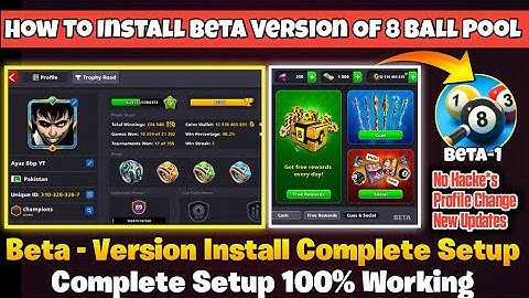 How To Install Beta Version Of 8 Ball Pool || New Method 100% Working || 8 Ball Pool [ CC ]