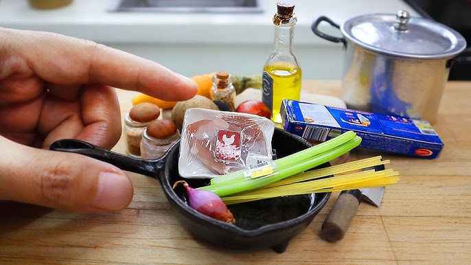 REAL MINI BRANDS Miniature Cooking Recipe IDEA [ KITCHEN SET TOY